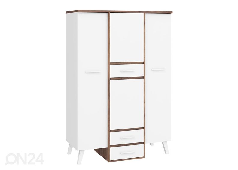 Vaatekaappi Clon 130 cm kuvasuurennos