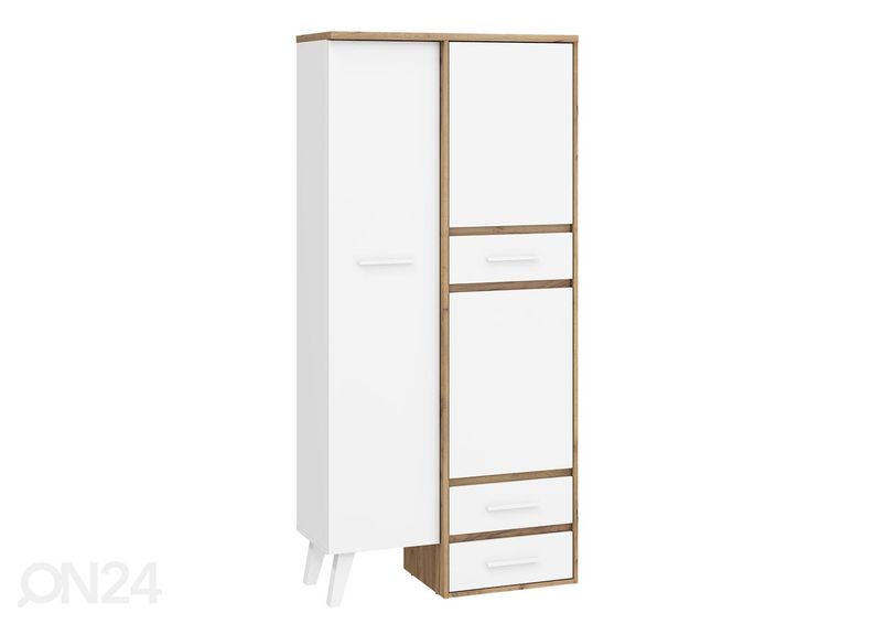 Vaatekaappi Clon 90 cm kuvasuurennos