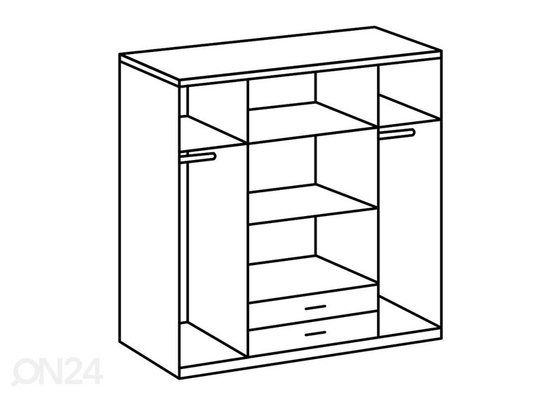 Vaatekaappi Cork kuvasuurennos