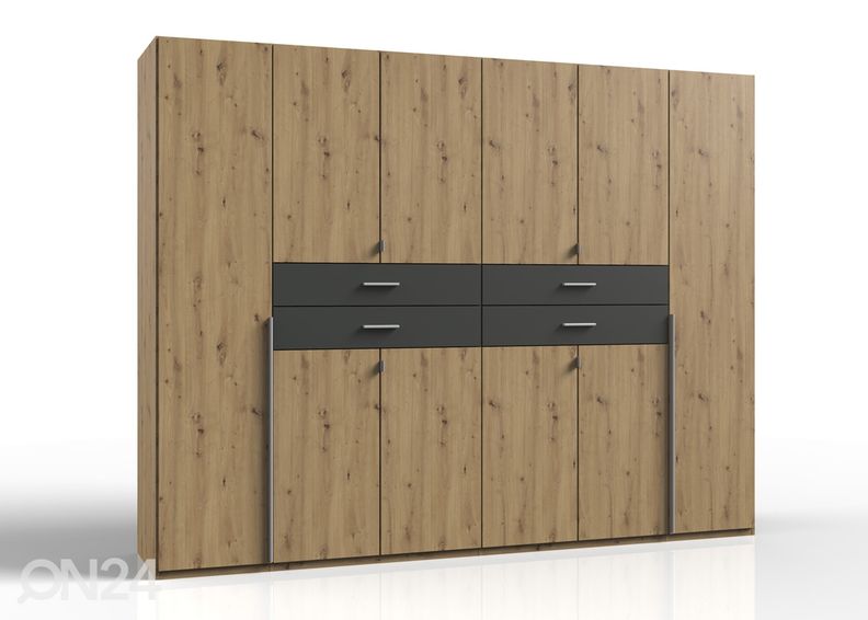 Vaatekaappi Denver 270 cm kuvasuurennos