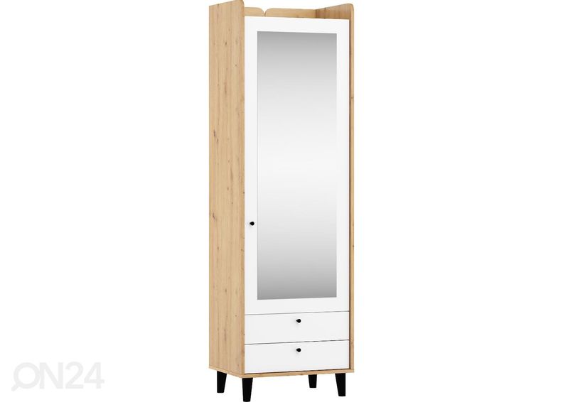 Vaatekaappi/eteiskaappi Glandore 60 cm kuvasuurennos