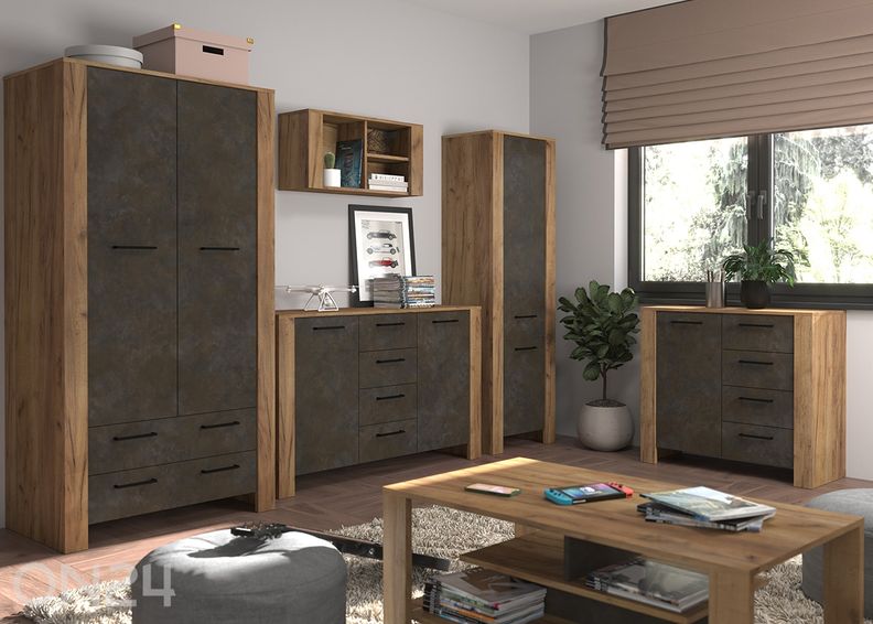 Vaatekaappi / eteiskaappi Slide 97 cm kuvasuurennos