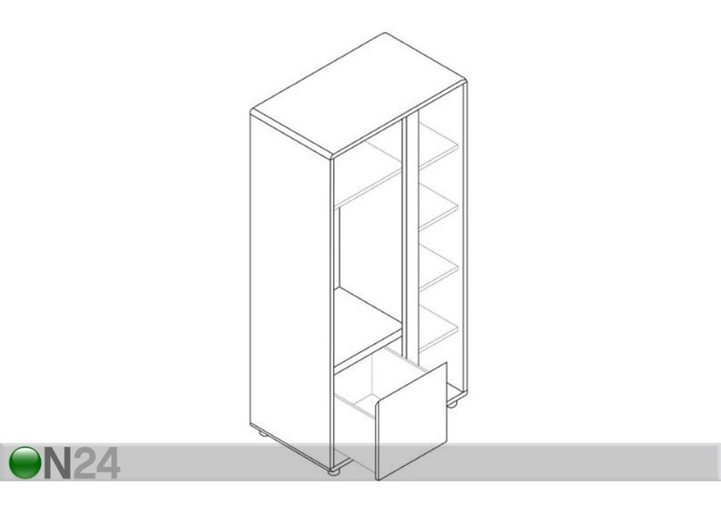 Vaatekaappi Evolve kuvasuurennos