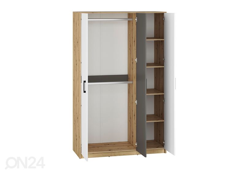 Vaatekaappi Firenze 119 cm kuvasuurennos