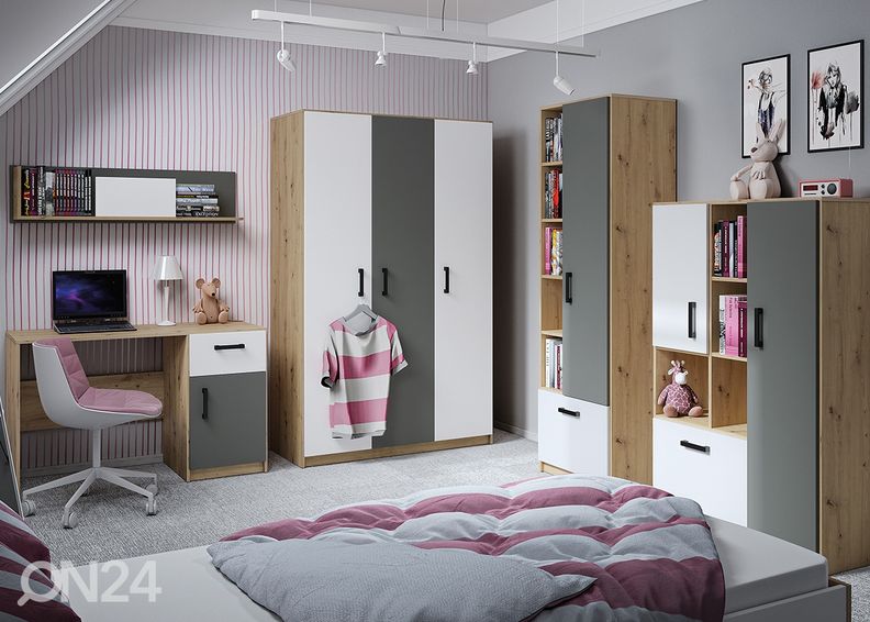 Vaatekaappi Firenze 119 cm kuvasuurennos