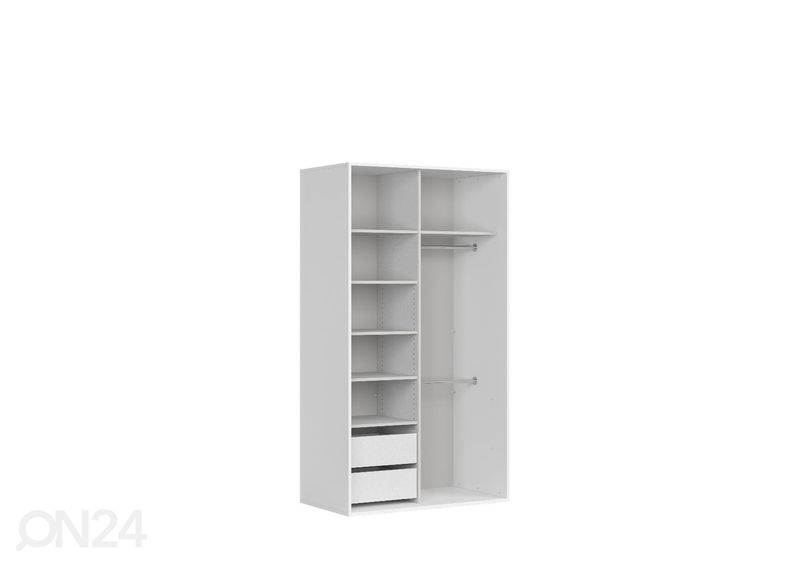 Vaatekaappi Franziska 120 cm kuvasuurennos