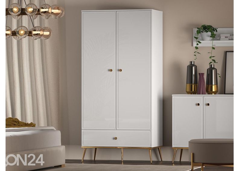 Vaatekaappi Gloss 92 cm kuvasuurennos