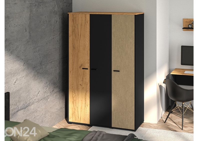 Vaatekaappi Gotland 120 cm kuvasuurennos