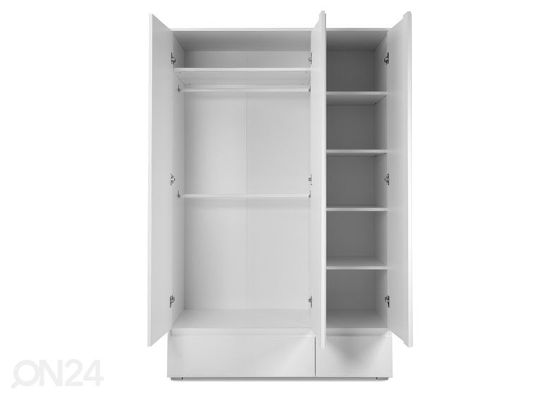 Vaatekaappi Image, valkoinen kuvasuurennos