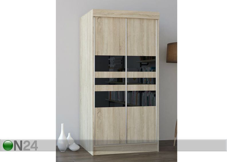 Vaatekaappi liukuovilla 100 cm kuvasuurennos