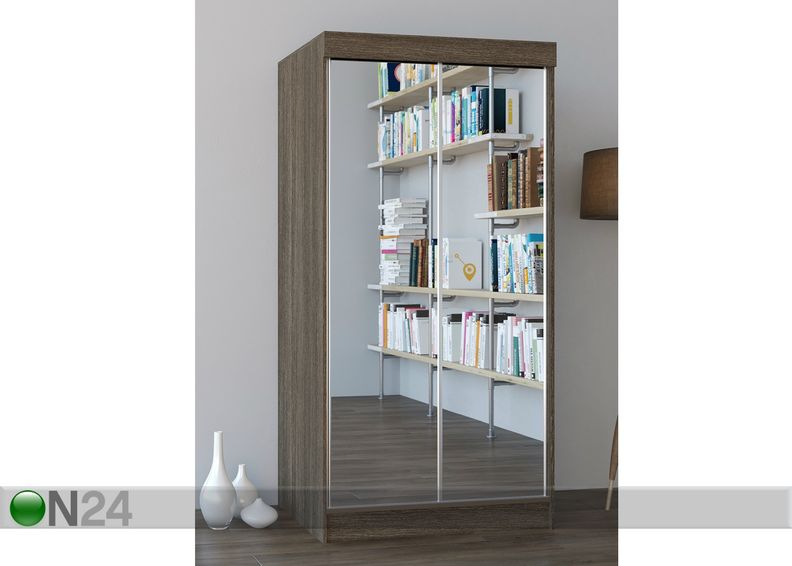Vaatekaappi liukuovilla 100 cm kuvasuurennos