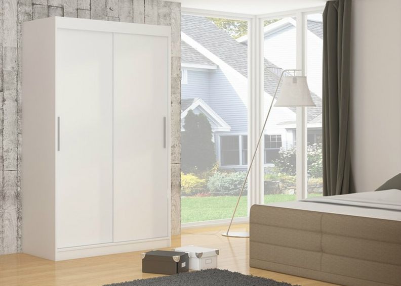 Vaatekaappi liukuovilla 150 cm kuvasuurennos