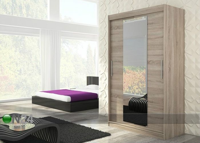 Vaatekaappi liukuovilla 150 cm kuvasuurennos