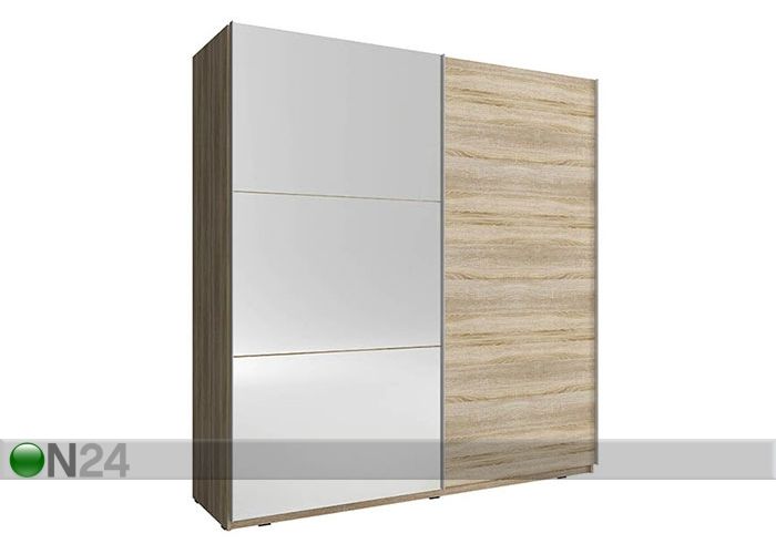 Vaatekaappi liukuovilla 150 cm kuvasuurennos