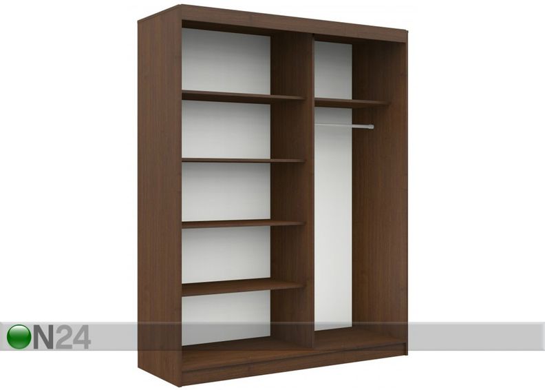 Vaatekaappi liukuovilla 150 cm kuvasuurennos