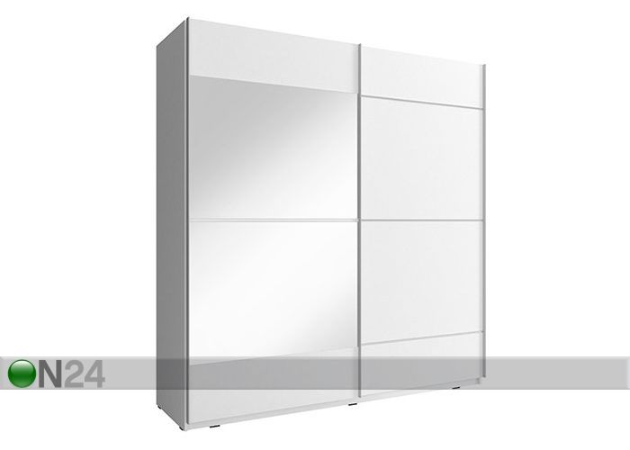 Vaatekaappi liukuovilla 200 cm kuvasuurennos