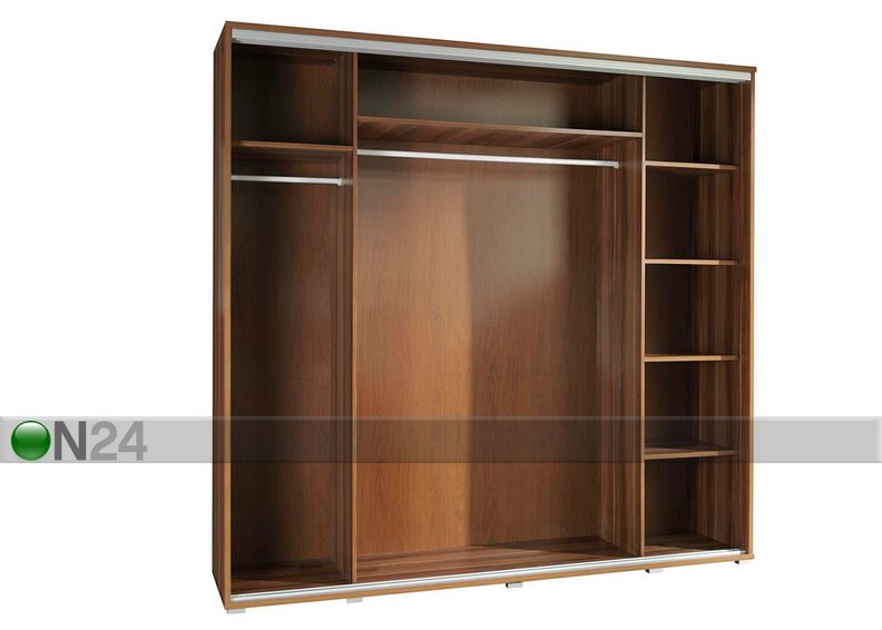 Vaatekaappi liukuovilla 205 cm kuvasuurennos