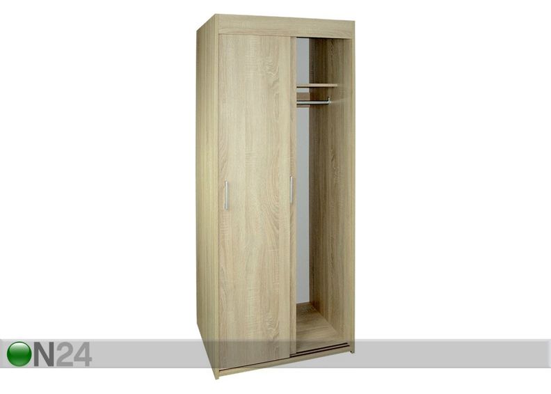 Vaatekaappi liukuovilla 70 cm kuvasuurennos