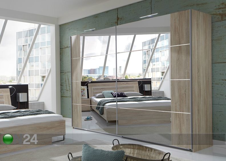 Vaatekaappi liukuovilla DAVOS kuvasuurennos