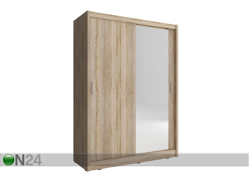 Vaatekaappi liukuovilla Maja 130 cm kuvasuurennos