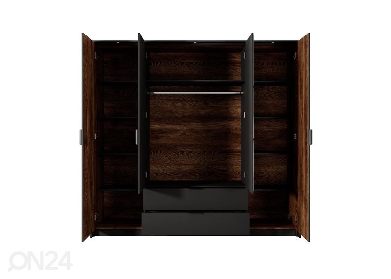 Vaatekaappi Milton B 223 cm kuvasuurennos