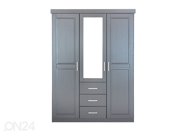 Vaatekaappi Norwin, harmaa kuvasuurennos