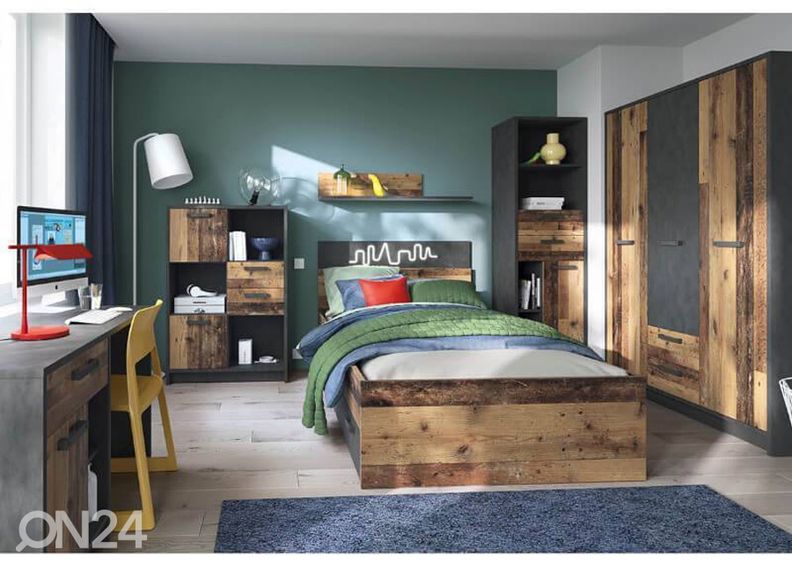 Vaatekaappi Nubi 128 cm kuvasuurennos