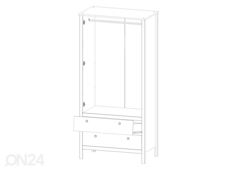 Vaatekaappi Ole kuvasuurennos