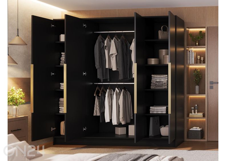 Vaatekaappi Palladio 200 cm kuvasuurennos