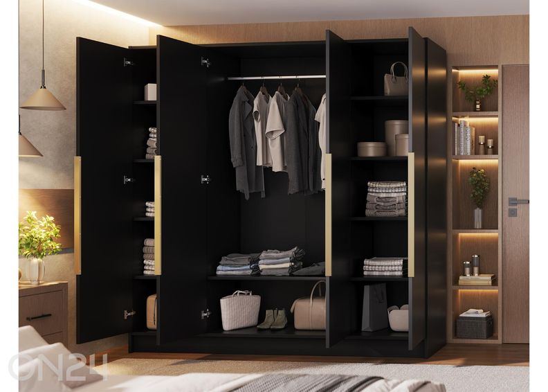 Vaatekaappi Palladio 200 cm kuvasuurennos