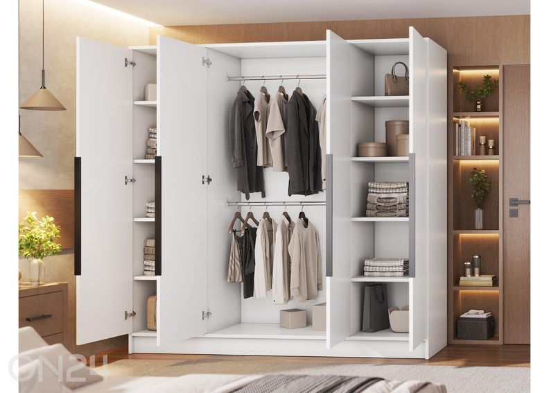 Vaatekaappi Palladio 200 cm kuvasuurennos
