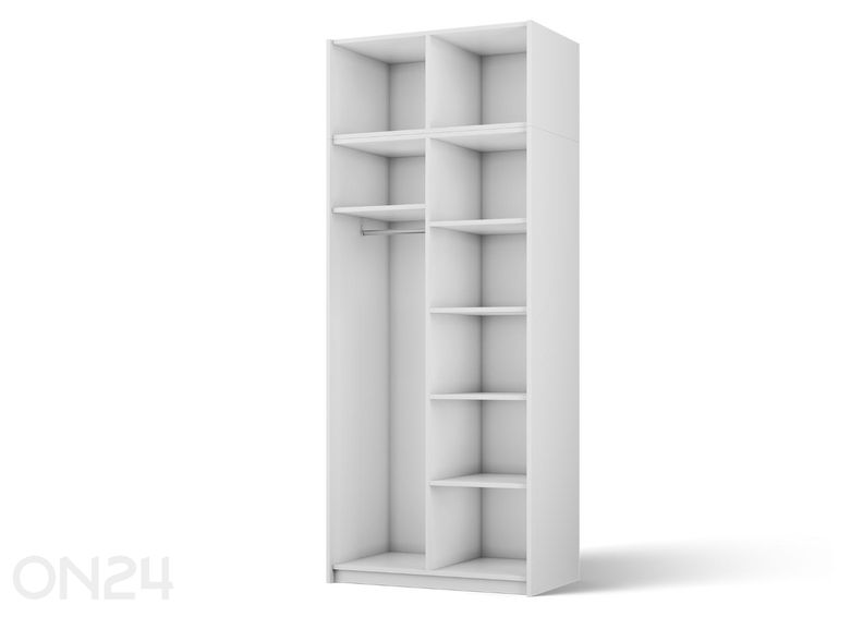 Vaatekaappi peilillä Alera II 100 cm kuvasuurennos