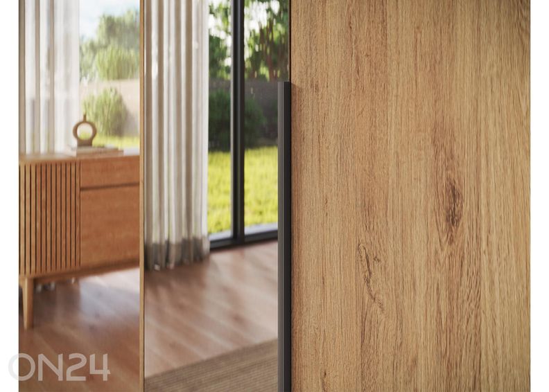 Vaatekaappi peilillä Alera II 100 cm kuvasuurennos
