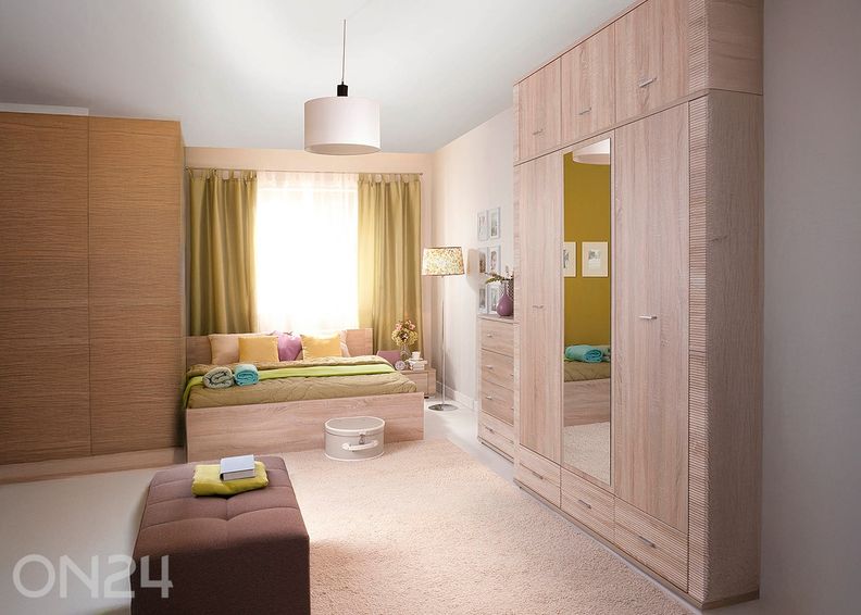 Vaatekaappi peilillä Gress kuvasuurennos