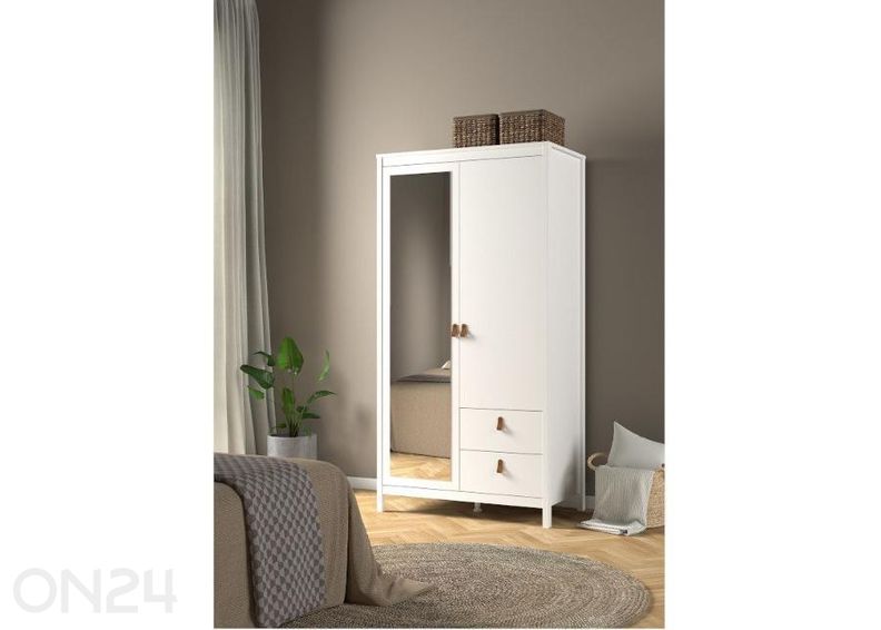 Vaatekaappi peiliovella Madrid 102 cm kuvasuurennos
