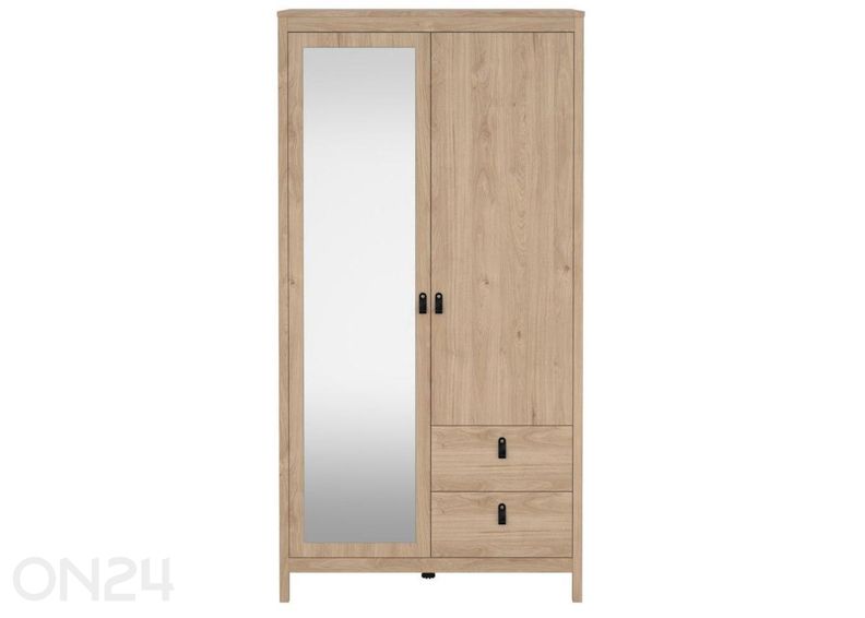 Vaatekaappi peiliovella Madrid 102 cm kuvasuurennos