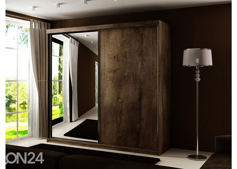 Vaatekaappi + RGB valaistus kuvasuurennos