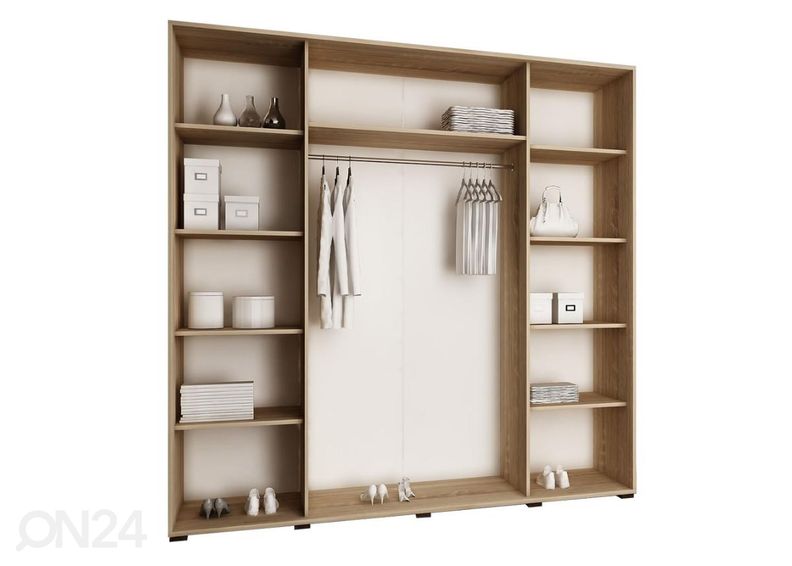 Vaatekaappi + RGB valaistus kuvasuurennos