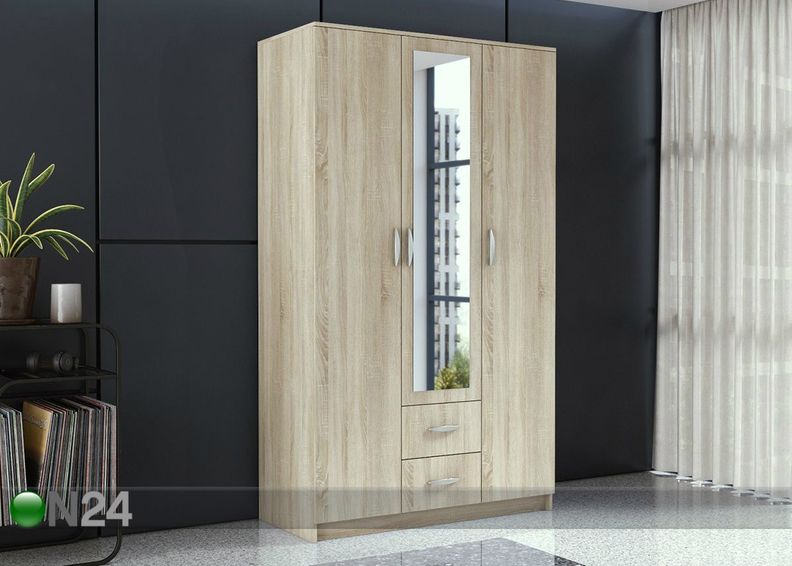 Vaatekaappi Romana 120 cm kuvasuurennos