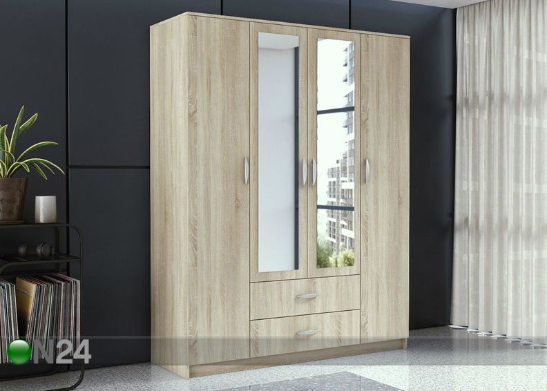 Vaatekaappi Romana 160 cm kuvasuurennos