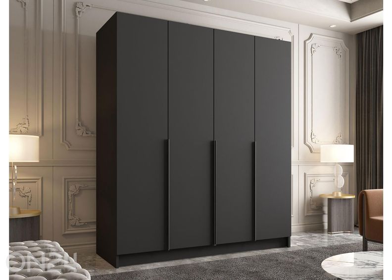Vaatekaappi Santi I 200 cm kuvasuurennos