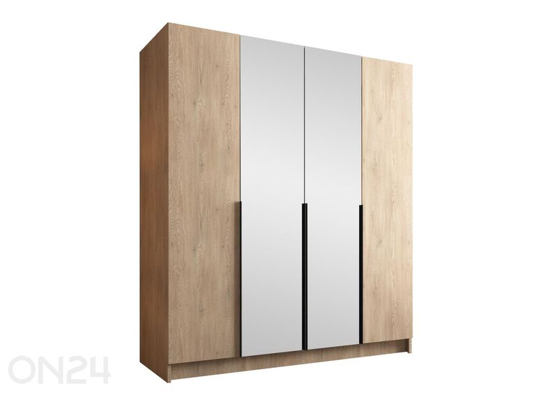 Vaatekaappi Santi II 200 cm kuvasuurennos