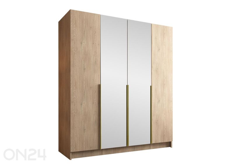 Vaatekaappi Santi II 200 cm kuvasuurennos