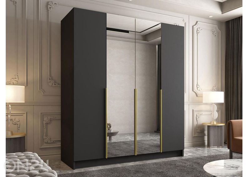 Vaatekaappi Santi II 200 cm kuvasuurennos