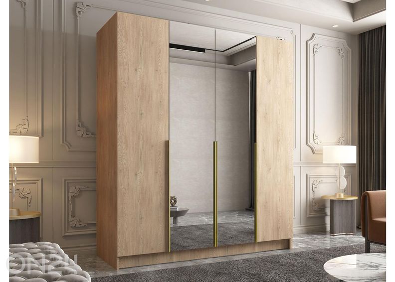 Vaatekaappi Santi II 200 cm kuvasuurennos