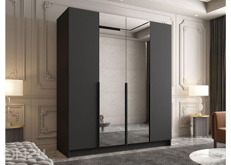 Vaatekaappi Santi II 200 cm kuvasuurennos