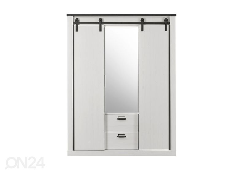 Vaatekaappi Sherwood 162 cm kuvasuurennos