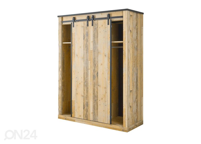 Vaatekaappi Sherwood 162 cm kuvasuurennos