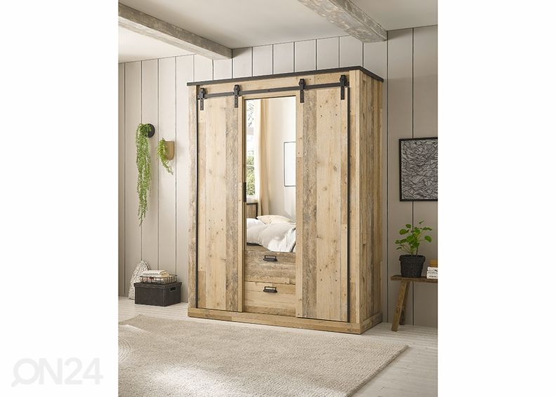 Vaatekaappi Sherwood 162 cm kuvasuurennos