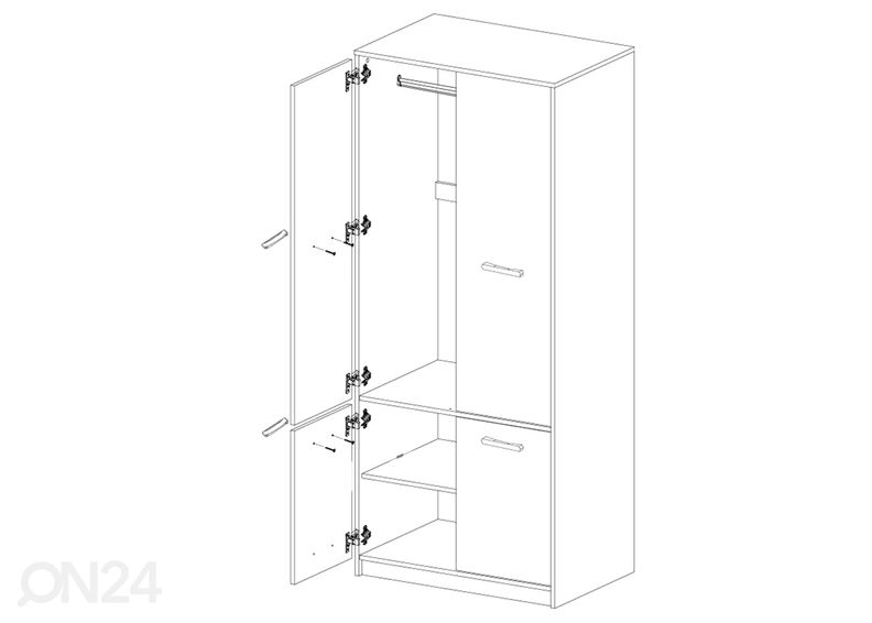 Vaatekaappi Tips kuvasuurennos